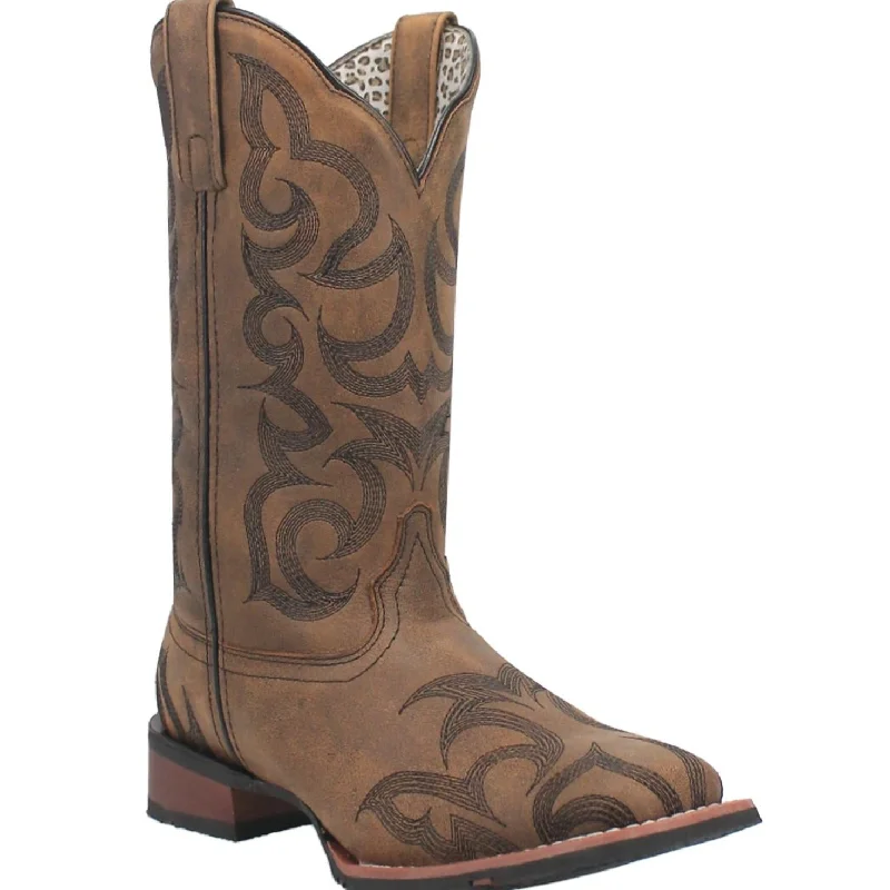 Laredo Women's Tan Sanded Sariah Boot