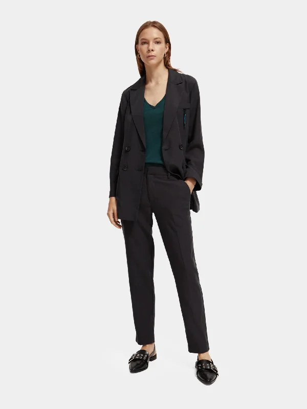 Lowry mid-rise slim-fit pants