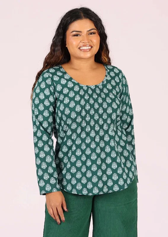 Tulsi Long Sleeve Top Jasper