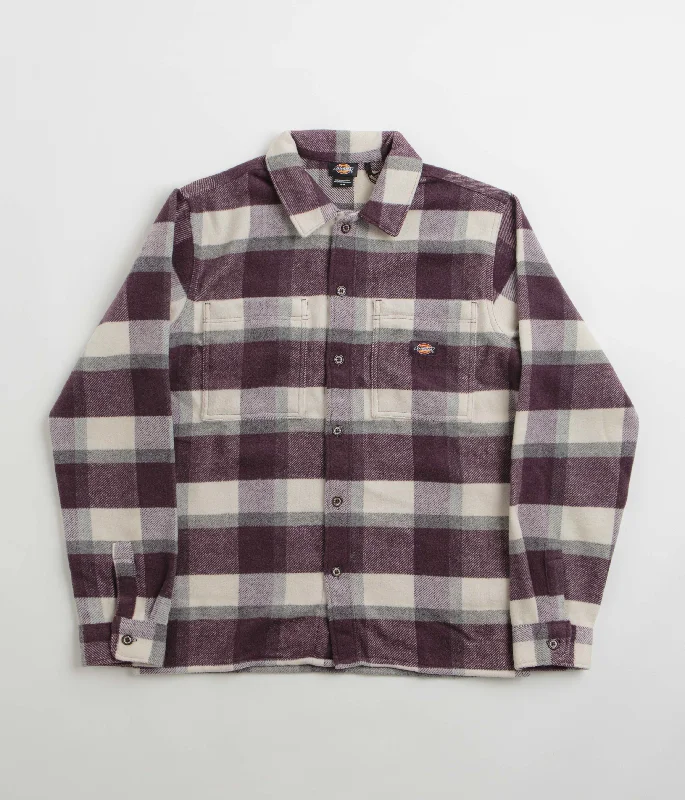 Dickies Plaid Coaling Shirt - Plum Perfect