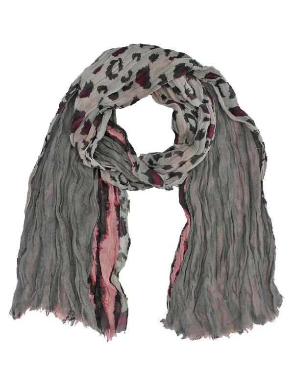 Wild Exotic Animal Print Summer Scarf